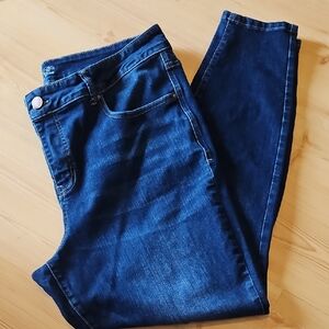 Maurices Dark Blue Skinny Jeans